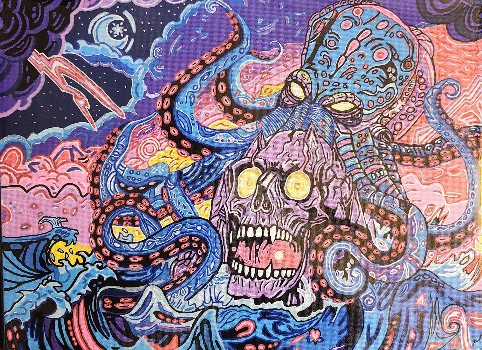 Krackened skulls