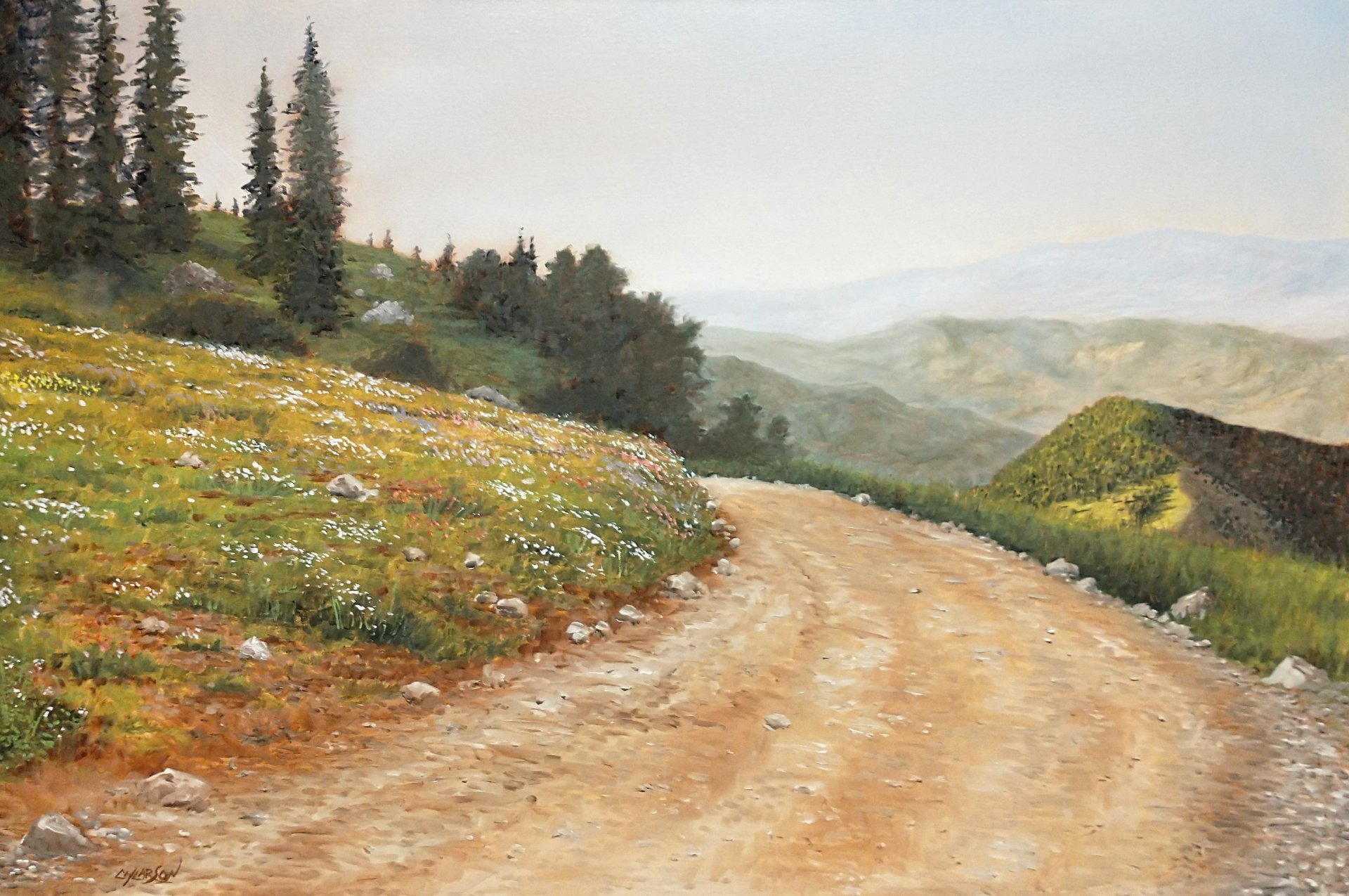 Dirt Road Drive Series "No. 6"