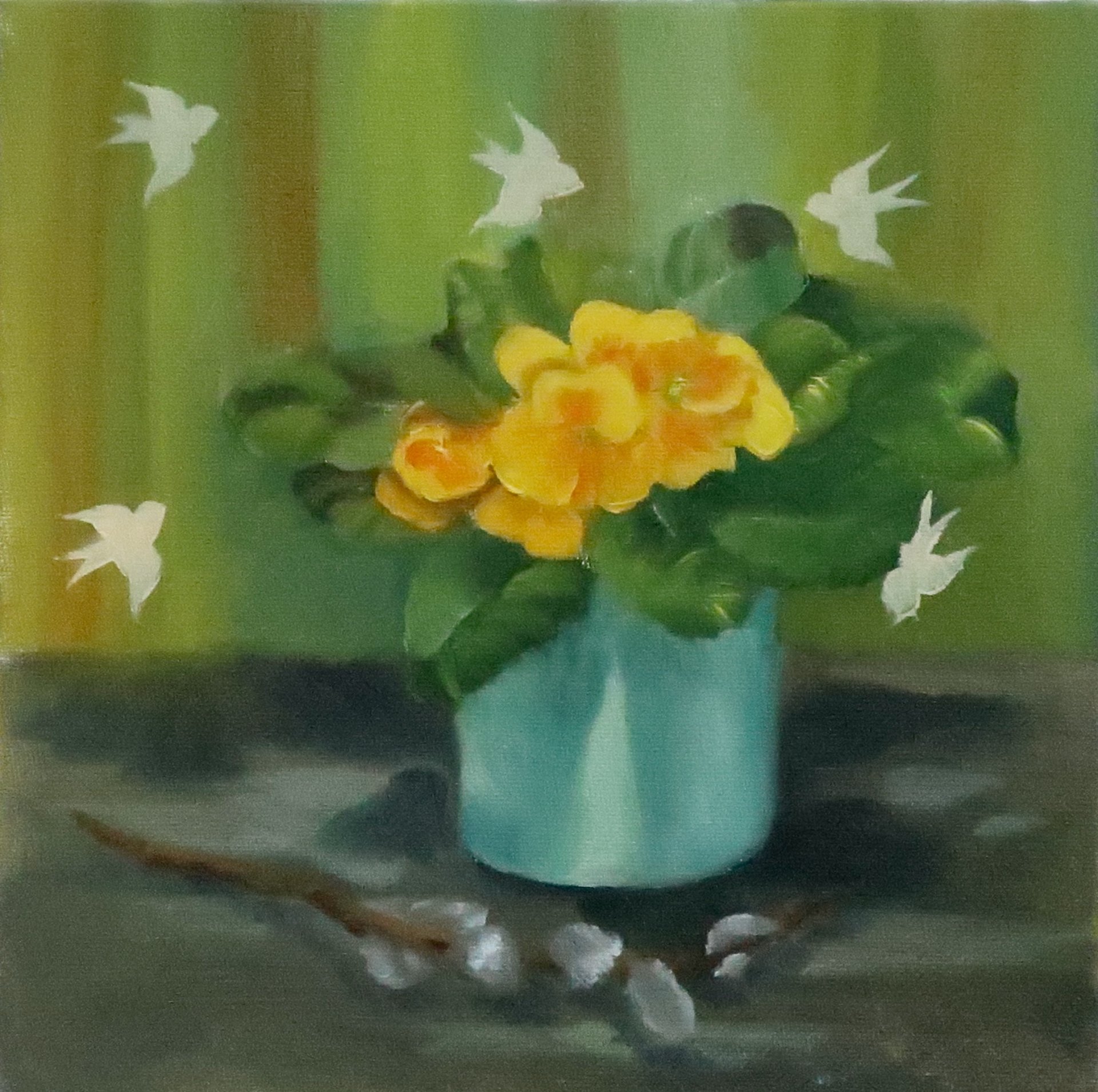 Primroses and Pussywillows