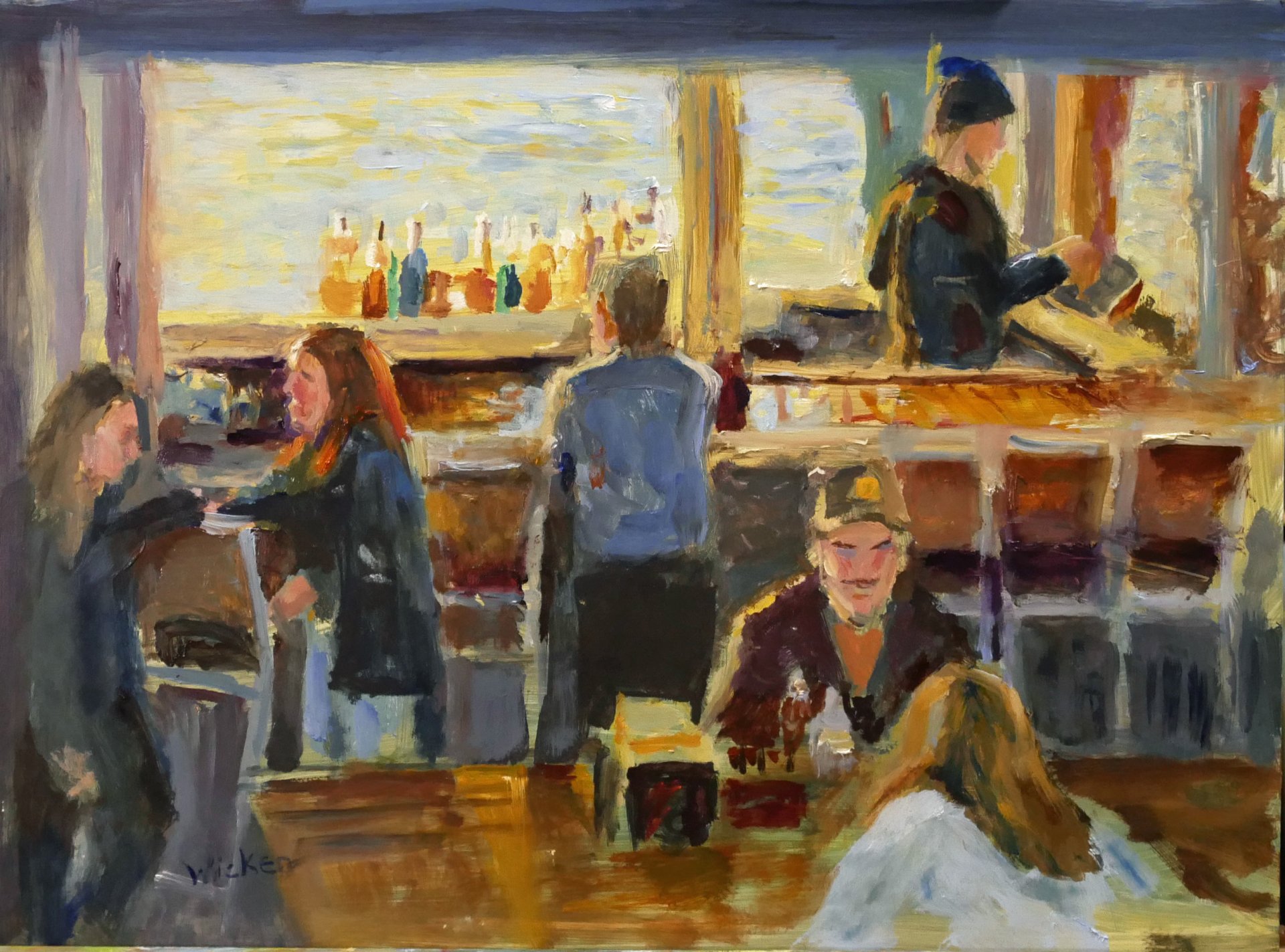 Dining on the Anne Bonny