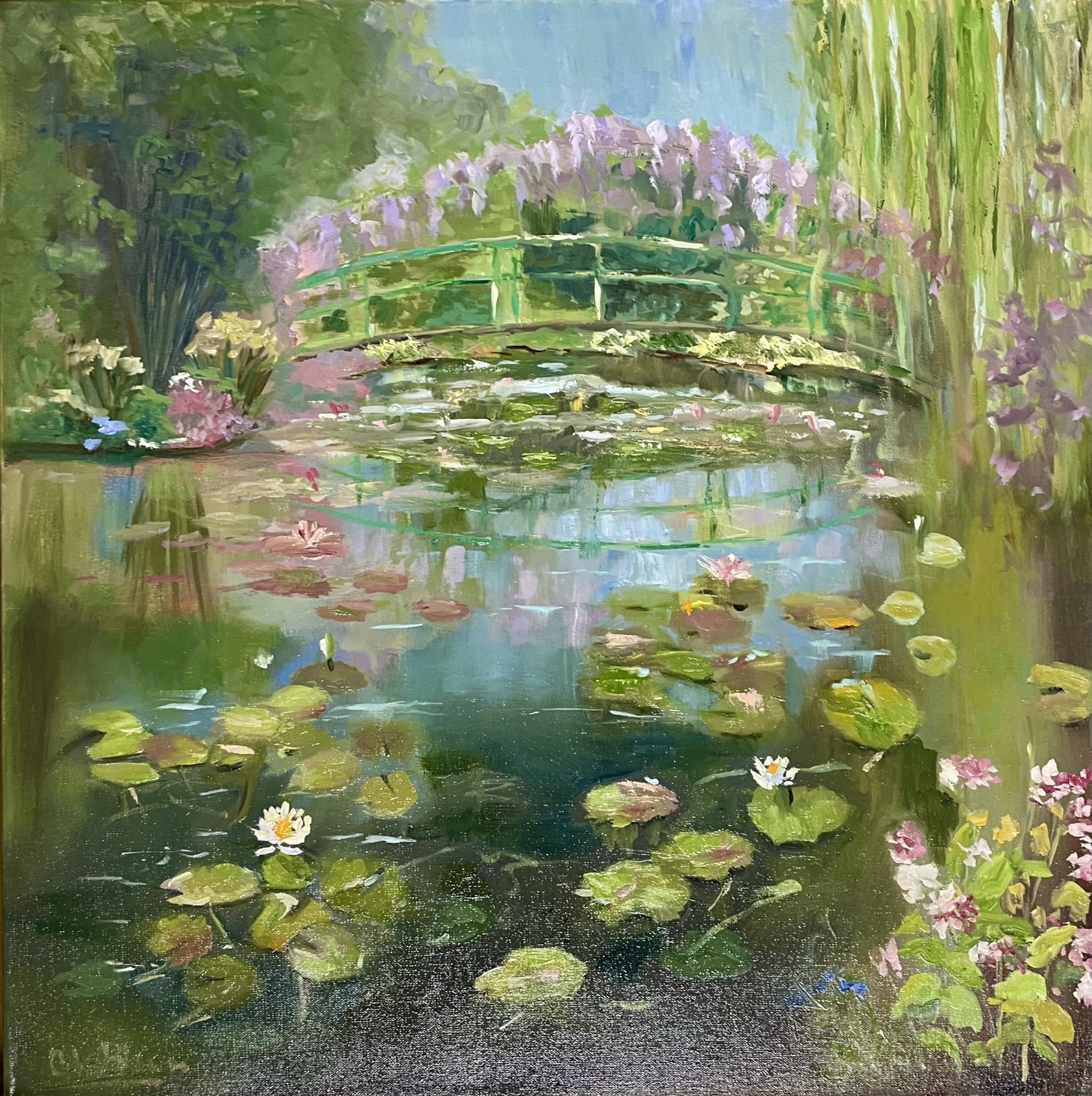 In the Quiet of Monet’s Water Garden
