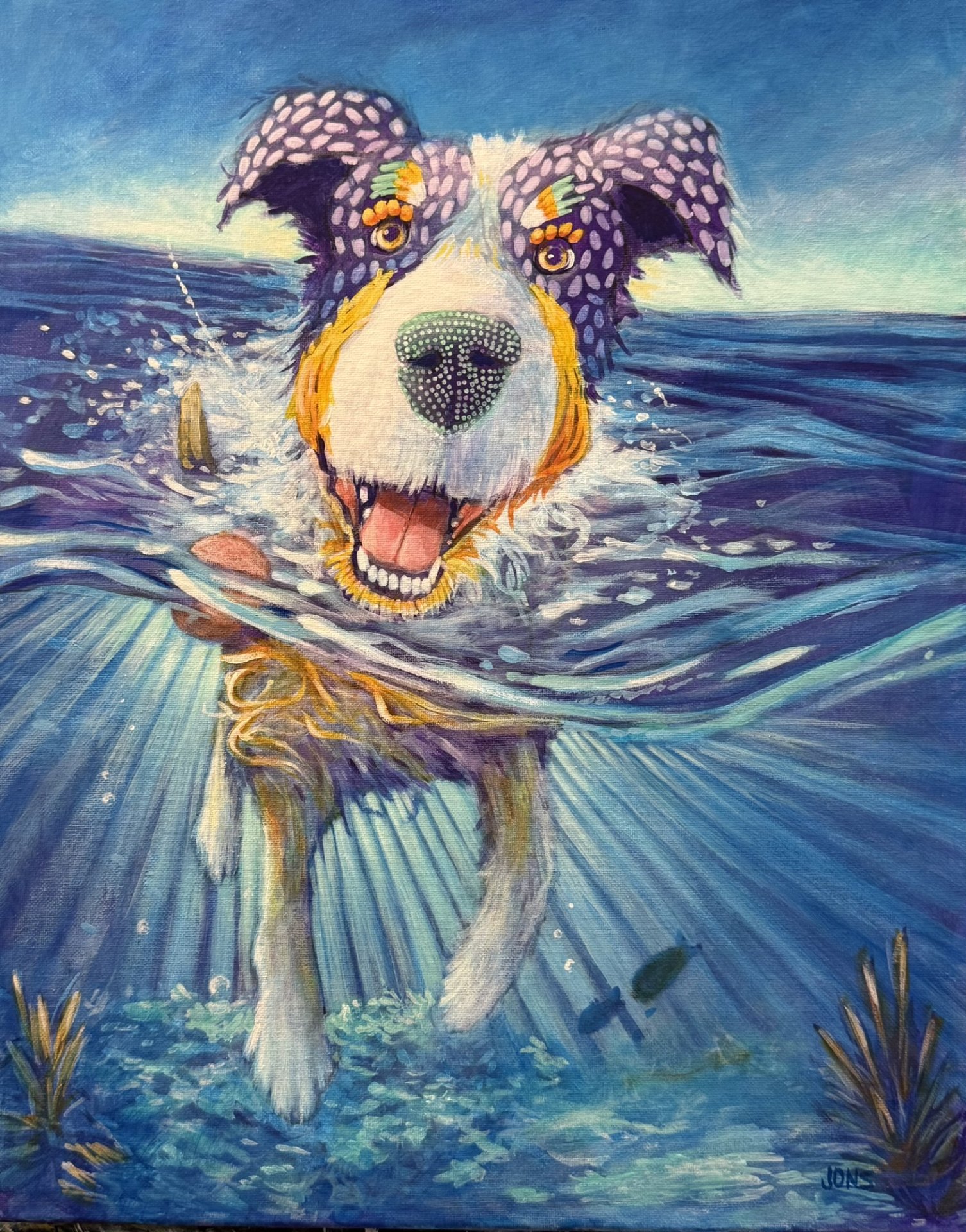 Prancing in the Water