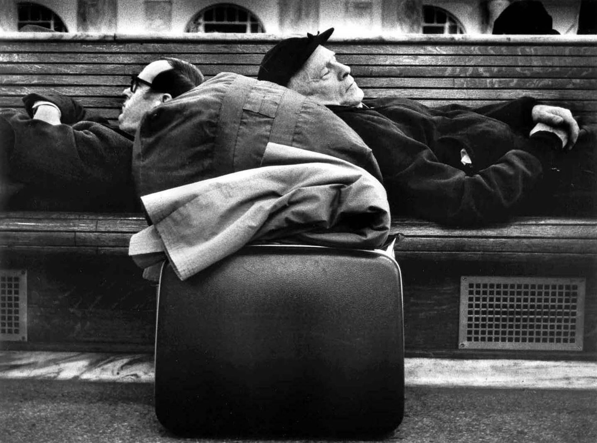 Waiting for a Train, Utica, NY