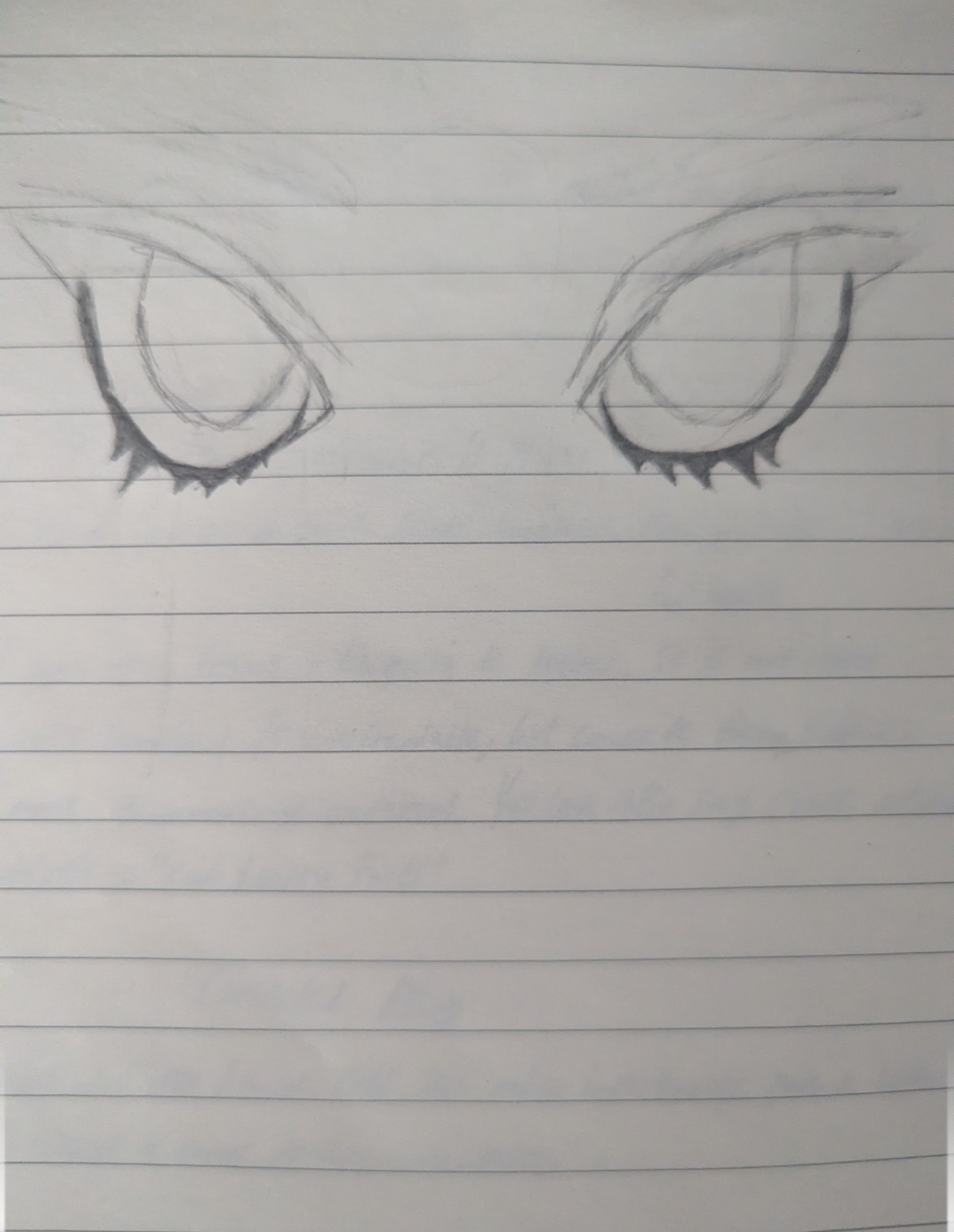First drawing