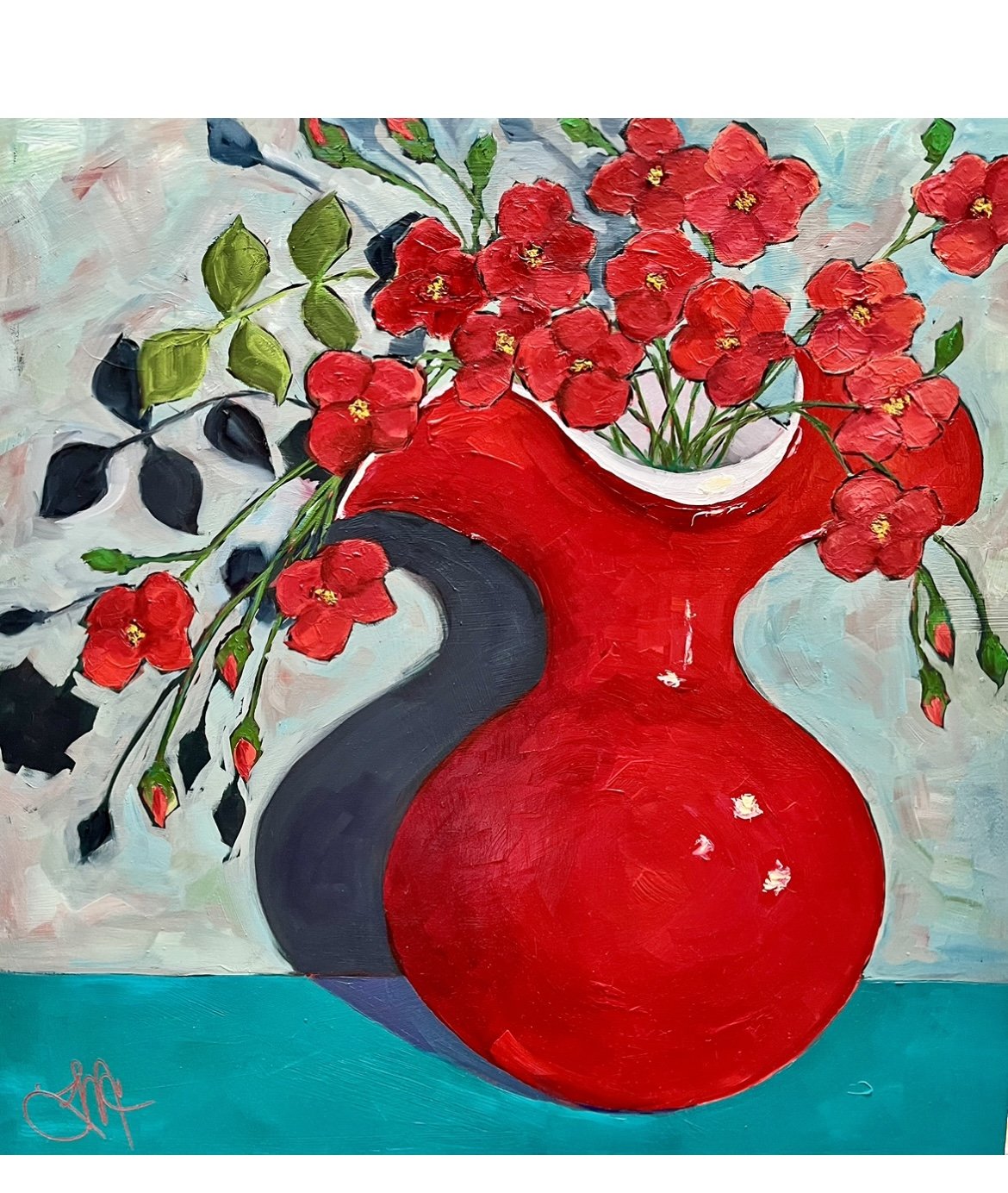 Overflowing Red