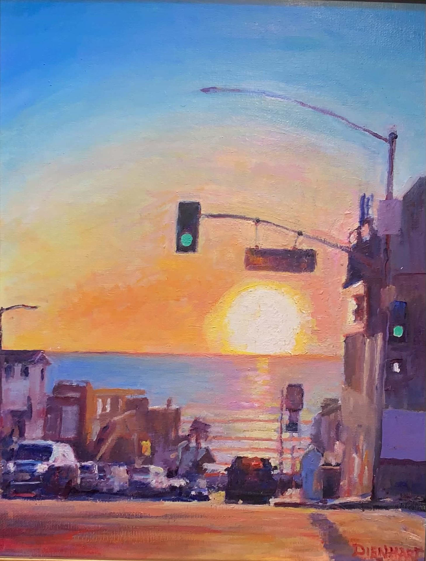 Waiting for the Green , Manhatten Beach