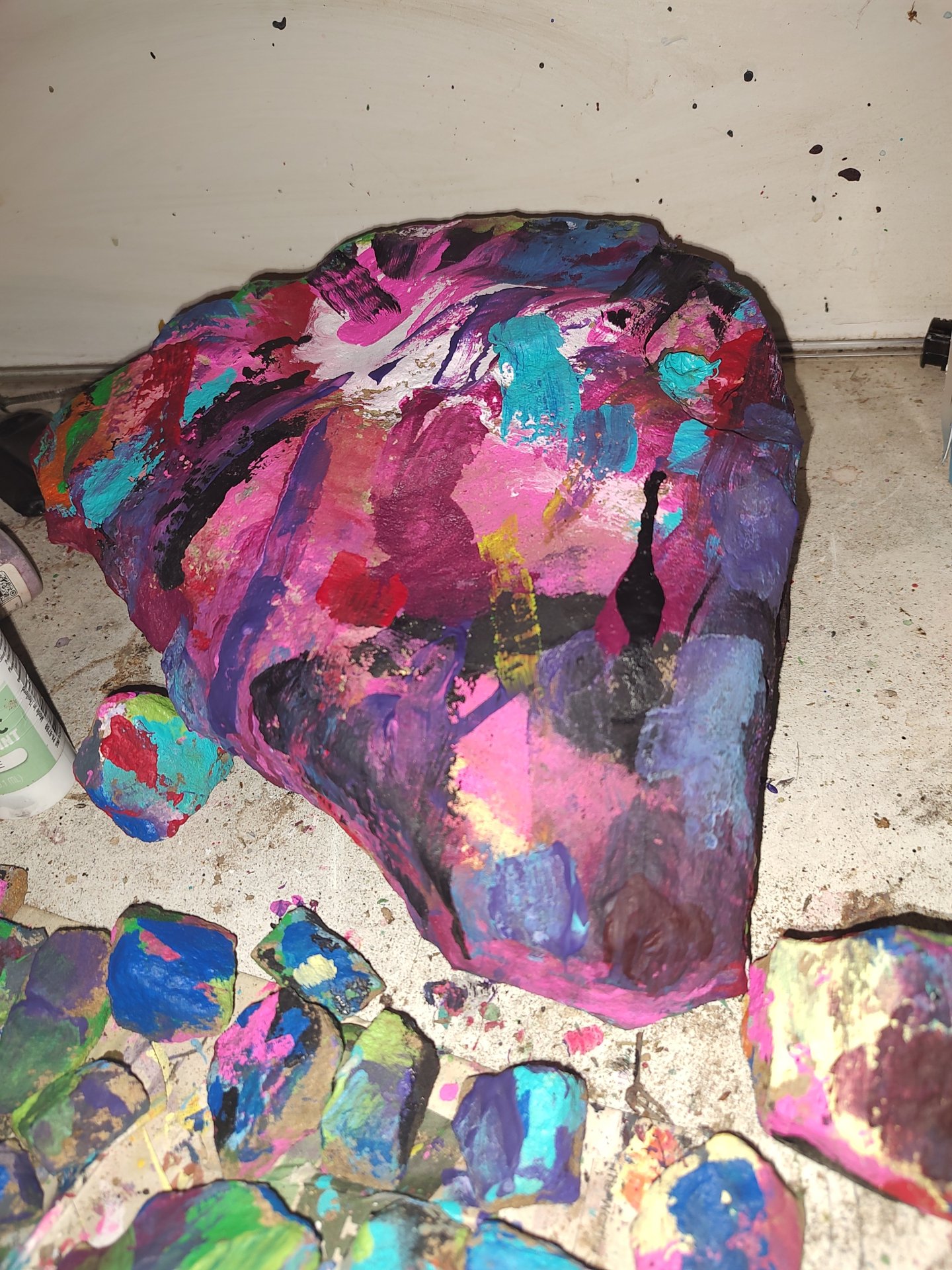 Painted rock