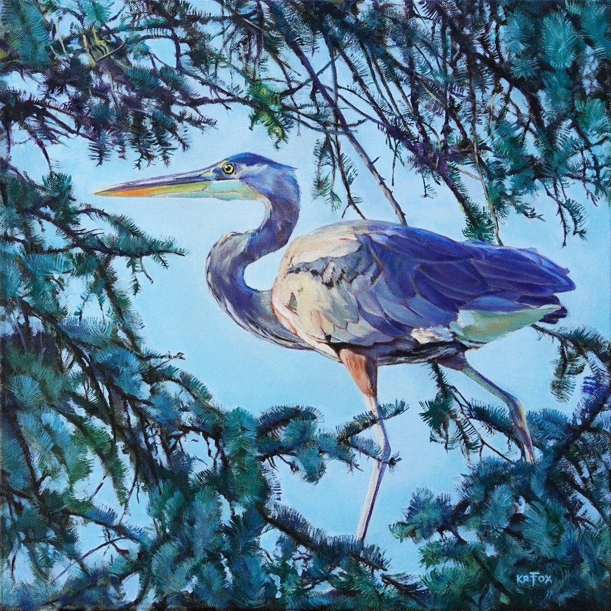 Vantage Point (Great Blue Heron)