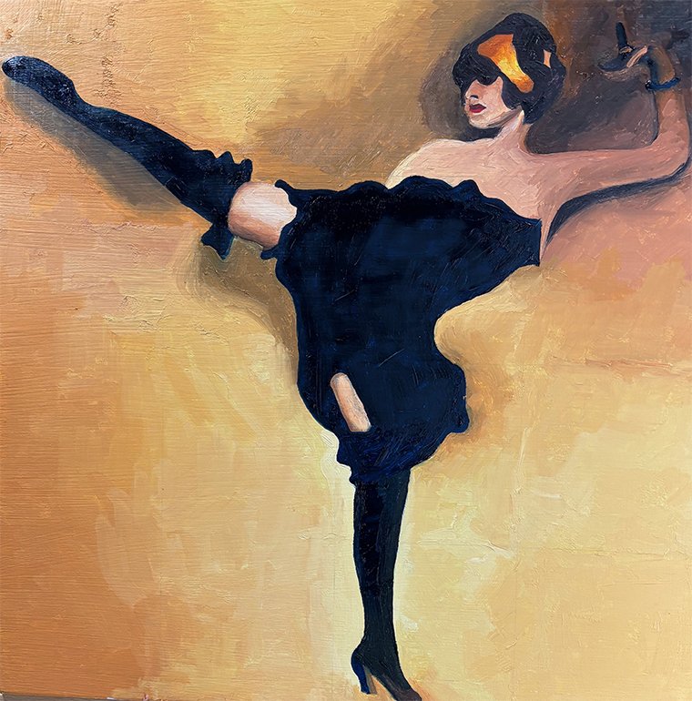 anita, dancing