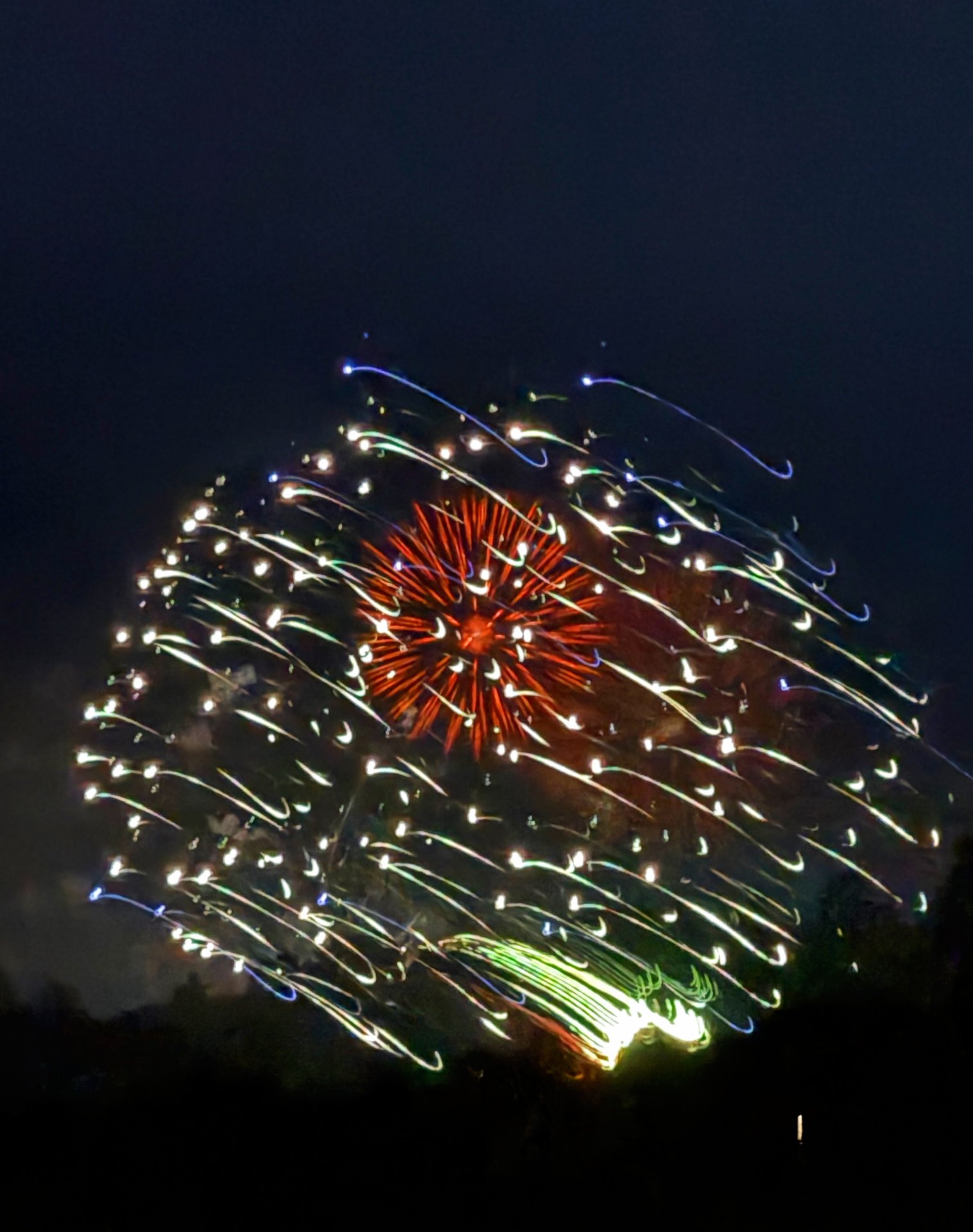 Fire work