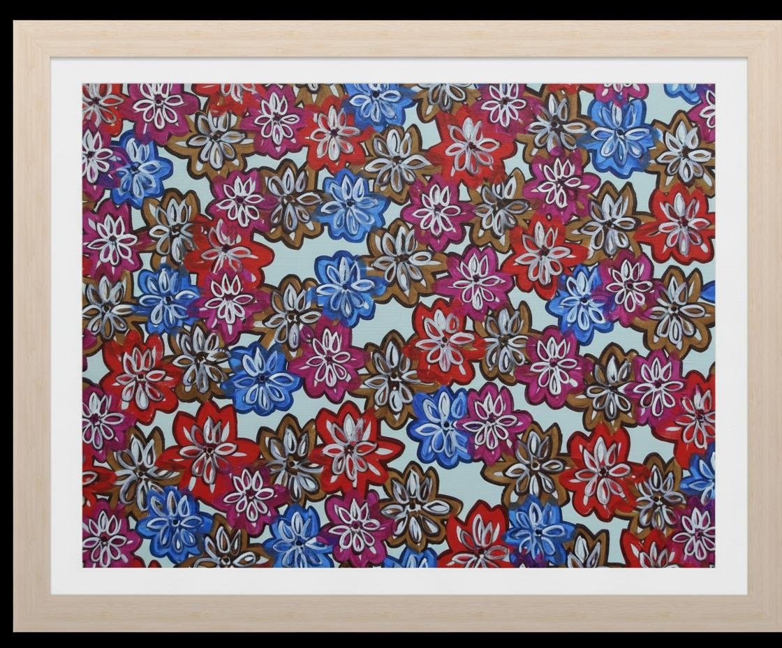 "BIG BOLD BEAUTIFUL GROUPED FLOWERS"