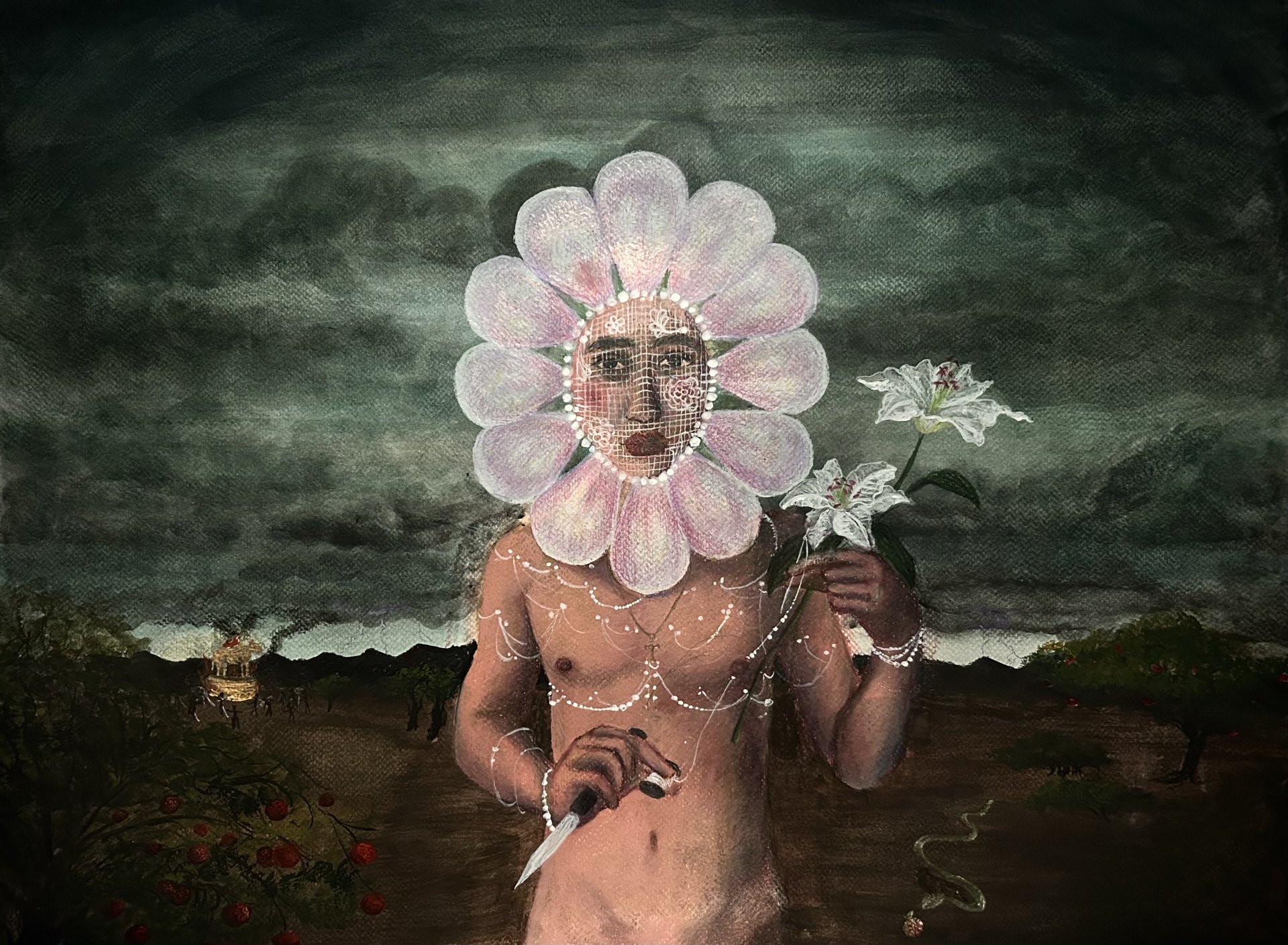 God, turn me into a flower