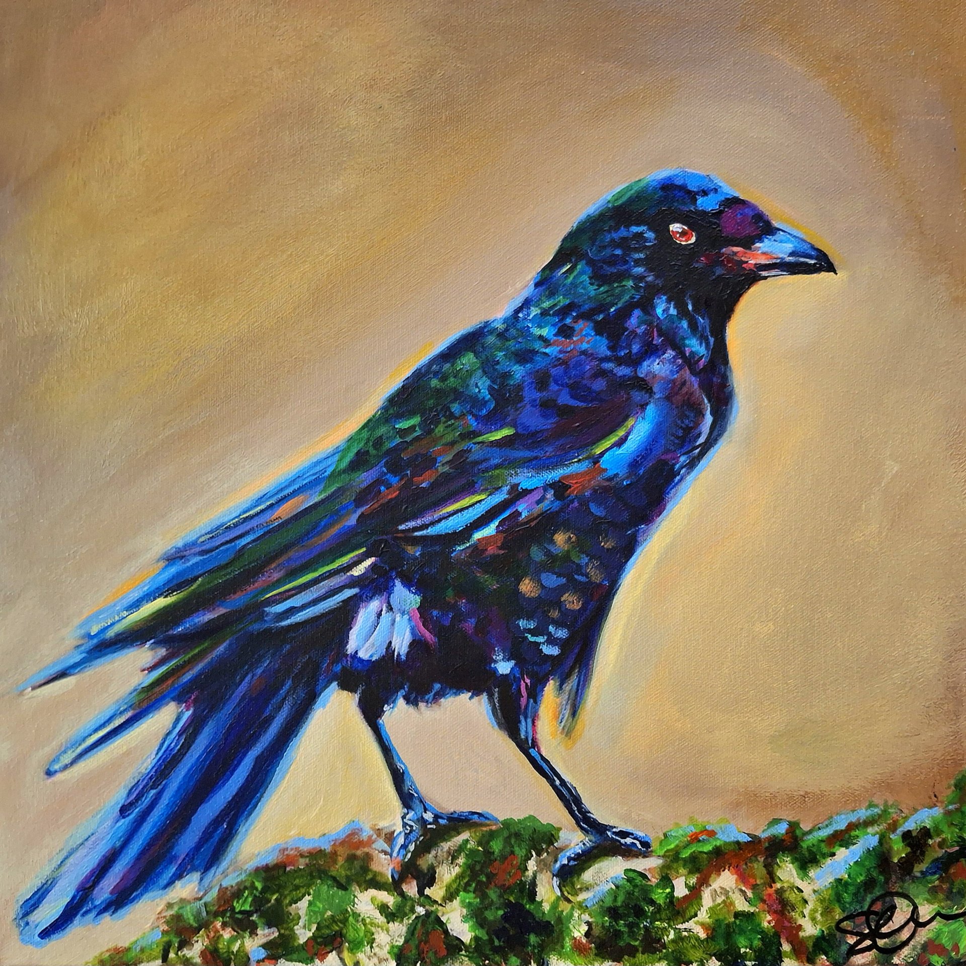 Kaleidoscope Crow