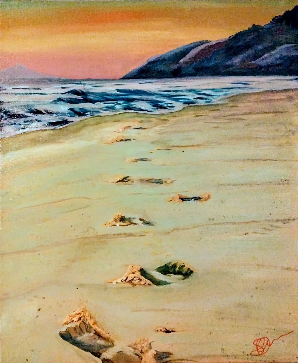 Footprints in the Sand