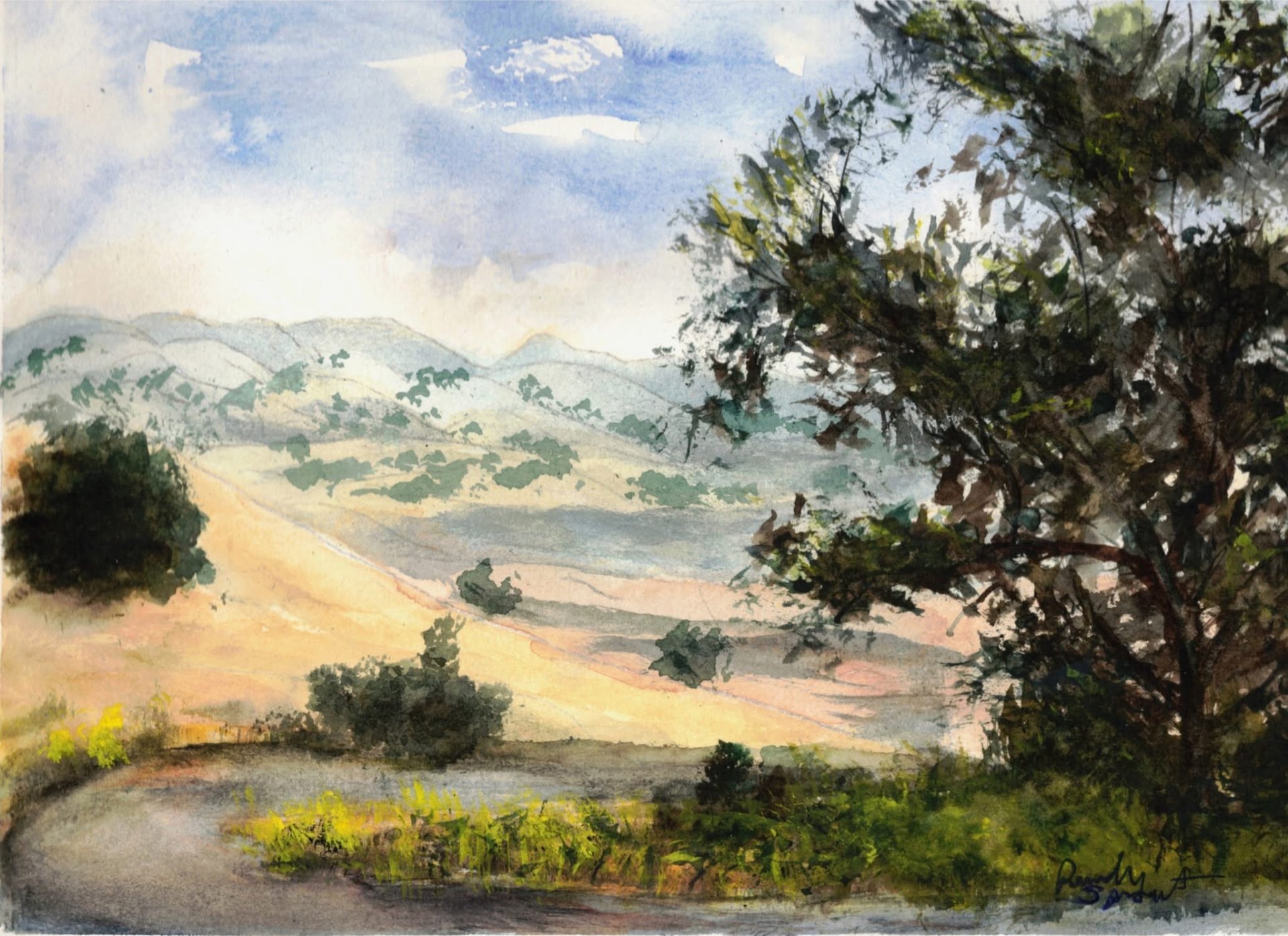 Road to Lake Isabella