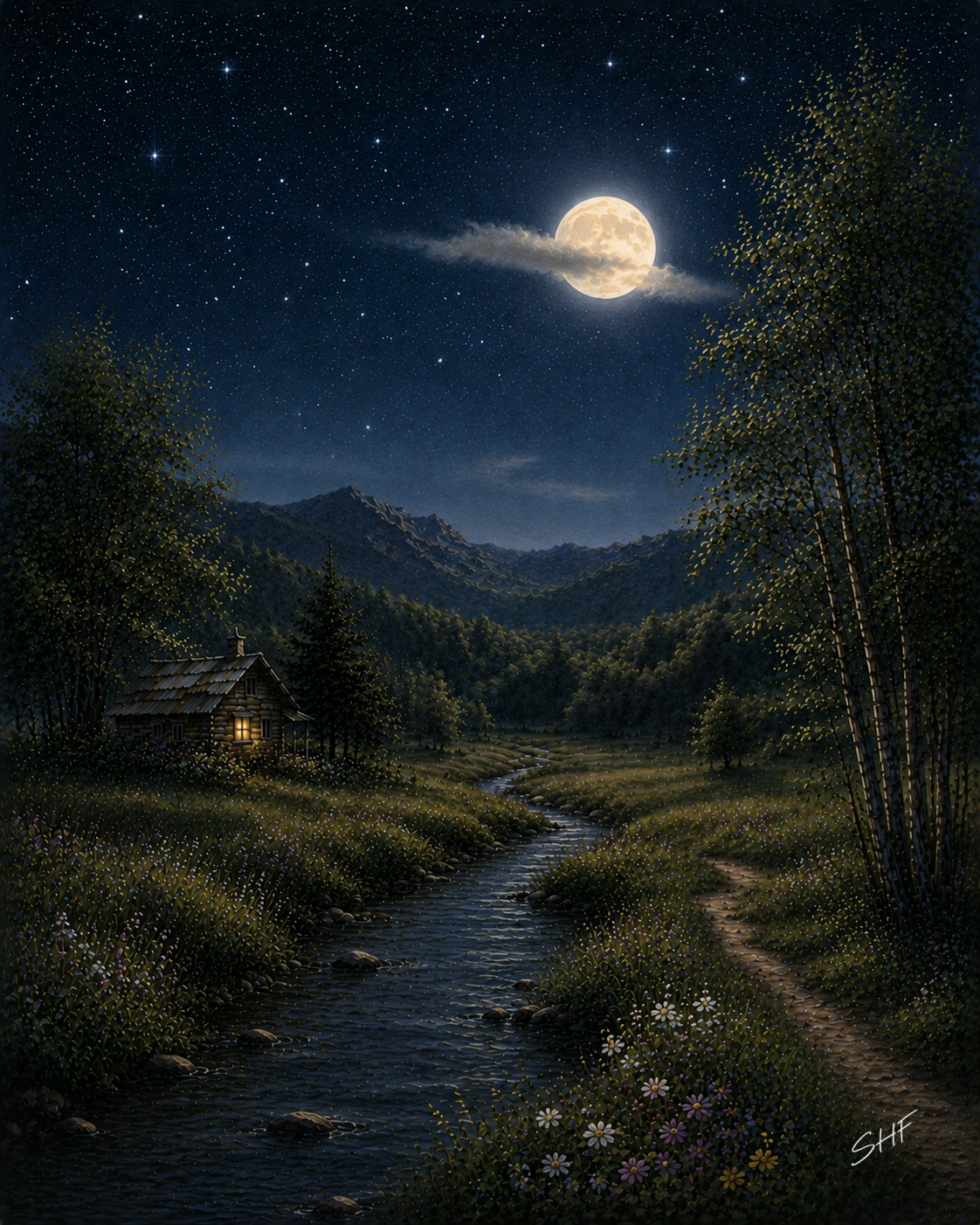 AI-assisted artwork. Original source image was transformed and creatively edited under my direction to produce the final piece.