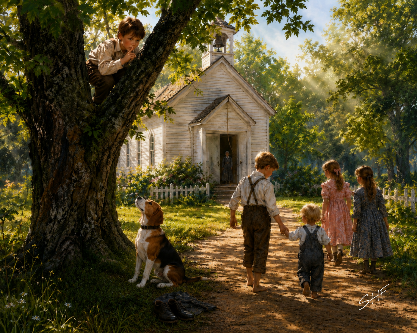Sunday secrets of the old country church