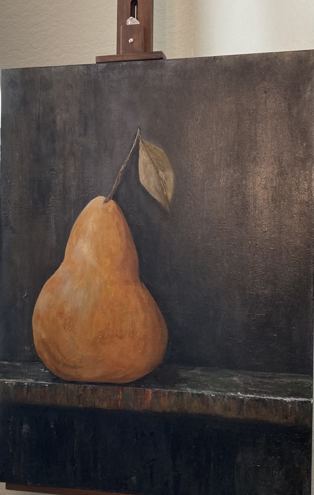 The Golden Hour of a Pear
