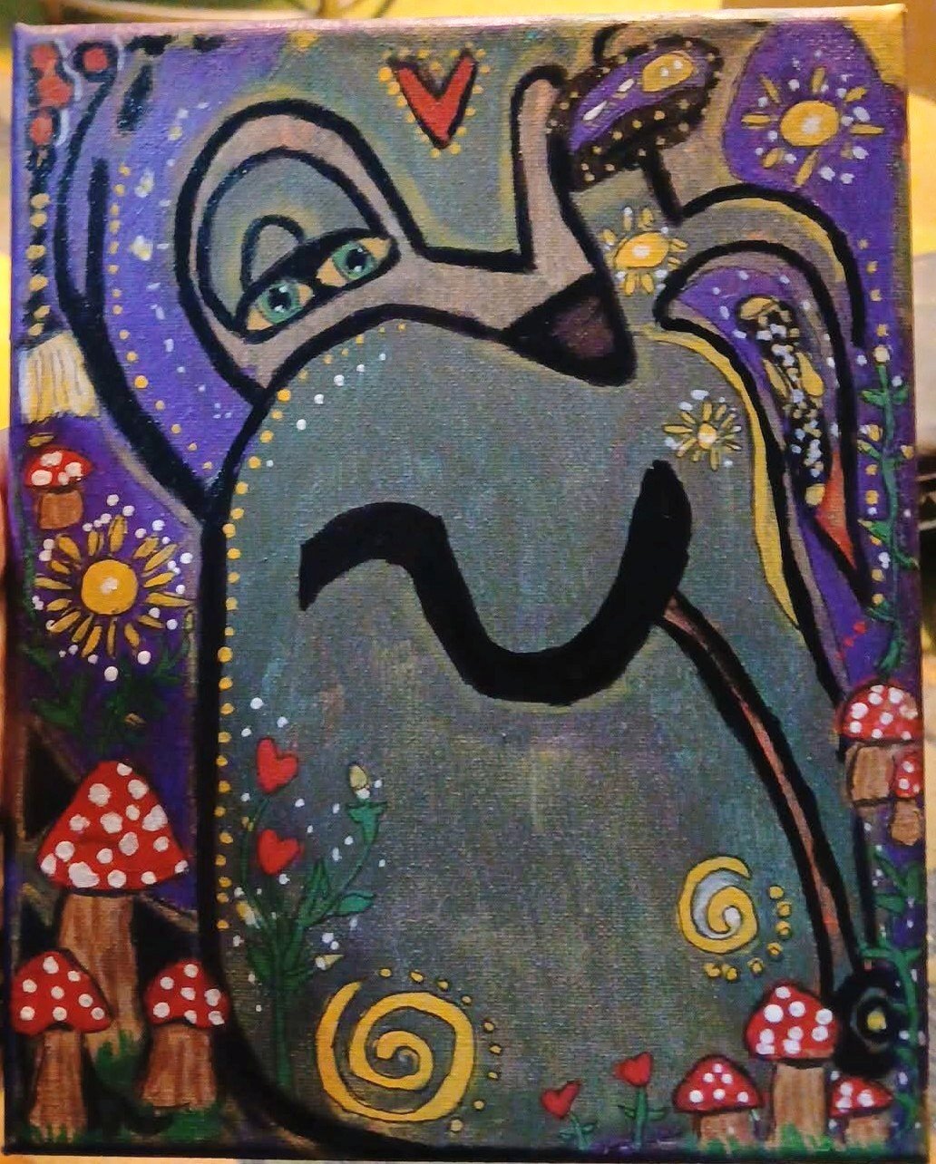 Trippy Old Mushroom Man