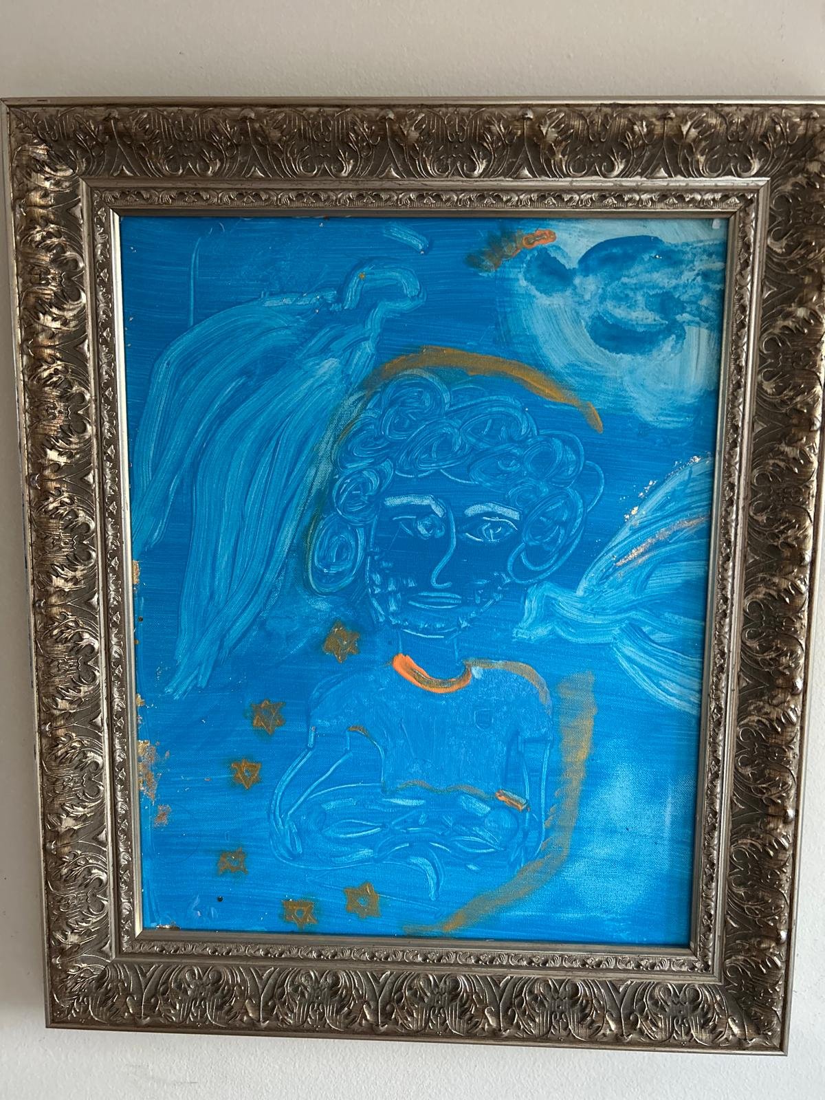 'The son in captivity- his mother is waiting'. And all is Israel.