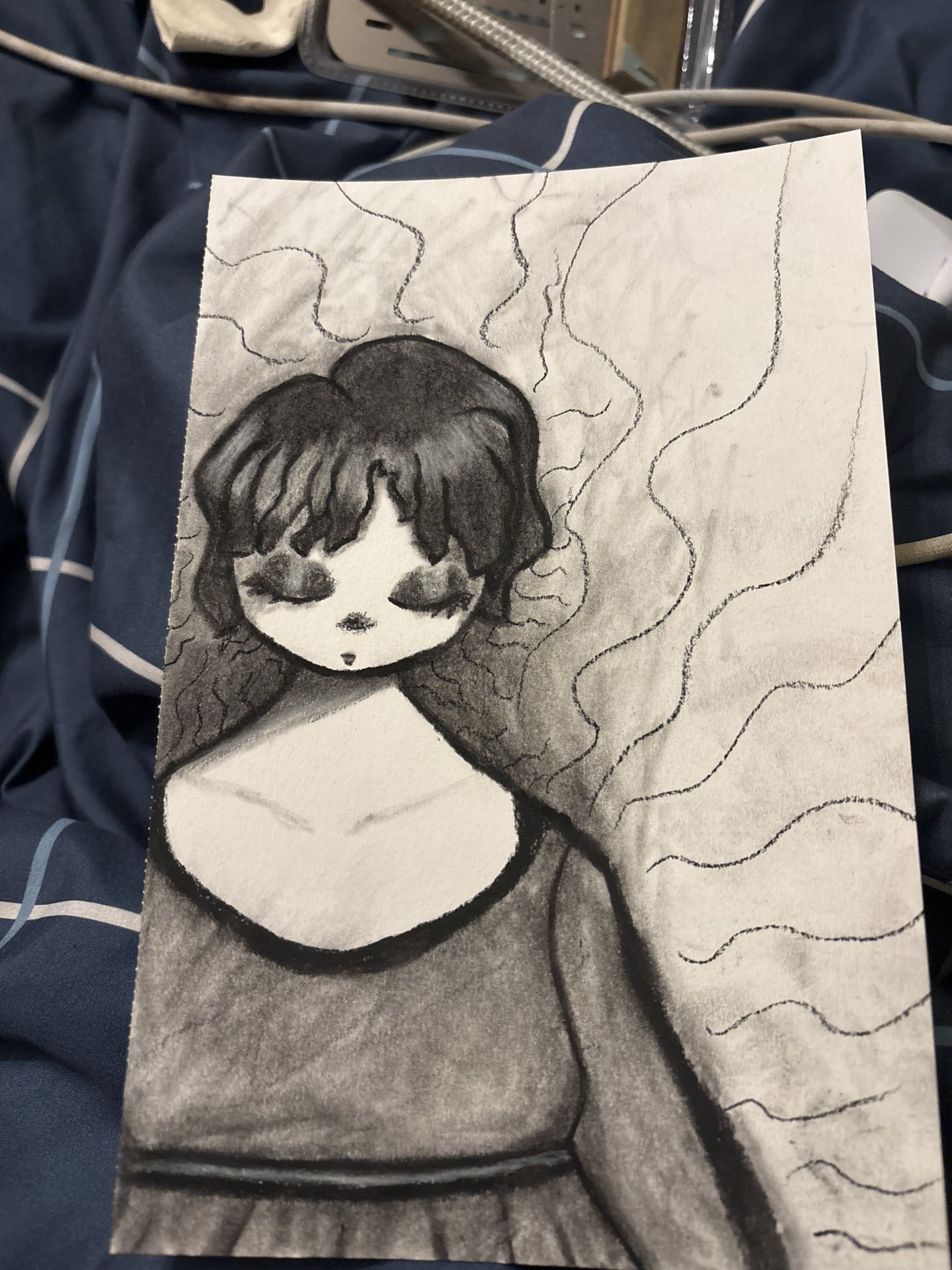Peaceful girl